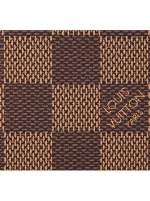 Damier Eben Single Card Wallet Brown - LOUIS VUITTON - BALAAN 6