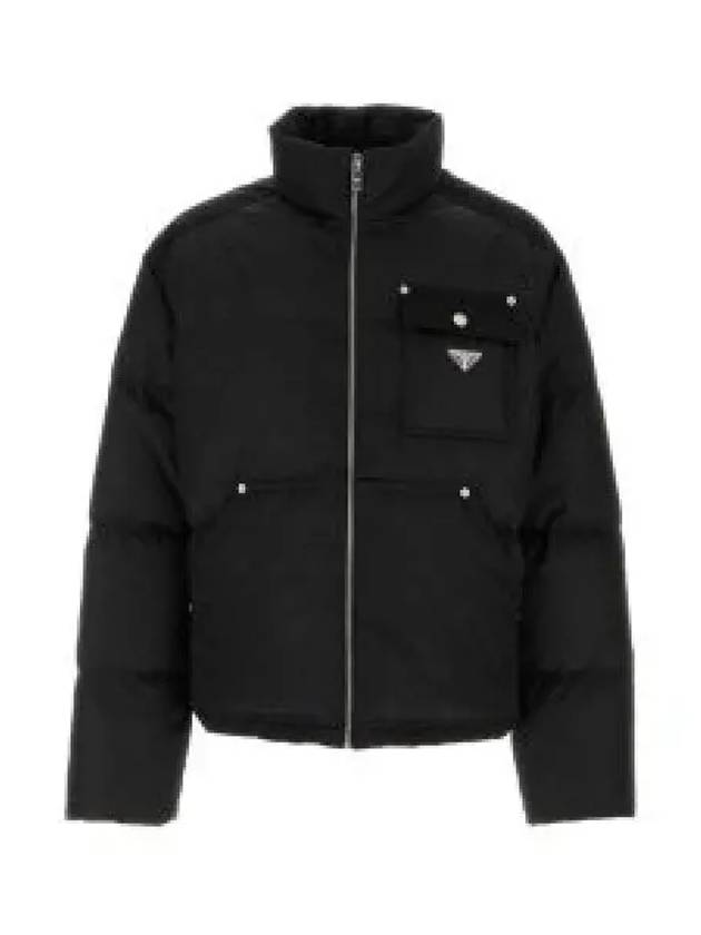 Re nylon cropped down jacket black SGC584 1WQ8 F0002 - PRADA - BALAAN 2