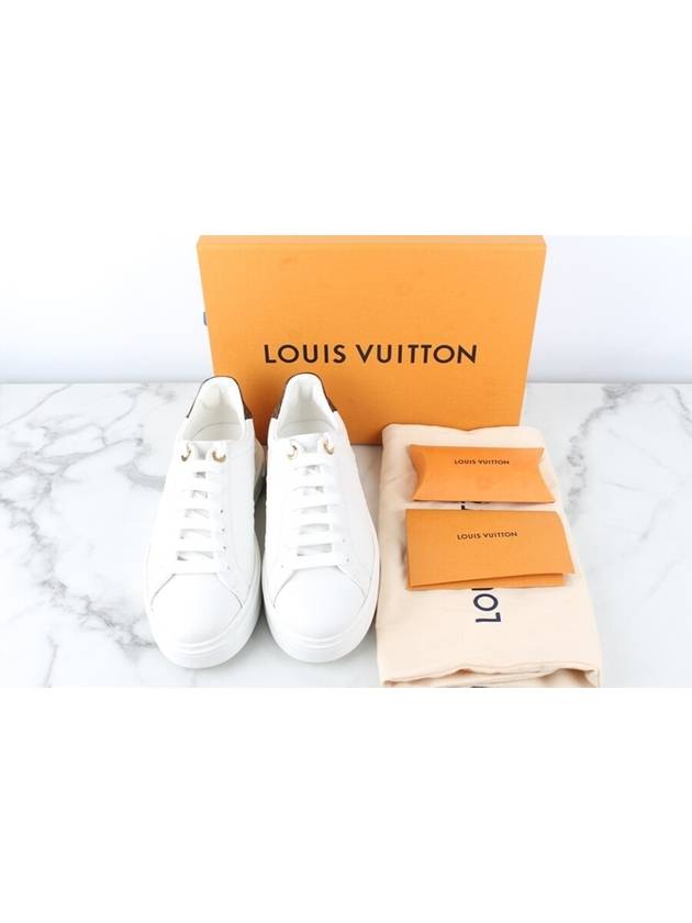 Monogram Time Out Sneakers White 37 5 235 - LOUIS VUITTON - BALAAN 2