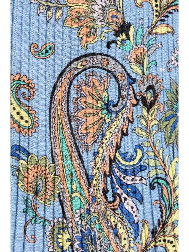 Etro Skirt With Decorative Print, Women's, Blue - ETRO - BALAAN 5