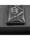 19 Card Holder Lambskin Silver Metal Black AP1167 - CHANEL - BALAAN 3