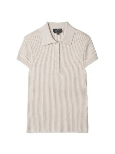 jess polo shirt white - A.P.C. - BALAAN 1