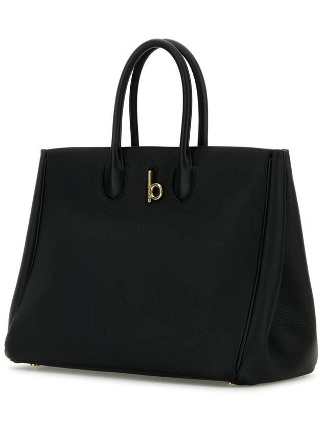 Rocking Horse Medium Tote Bag Black - BURBERRY - BALAAN 3