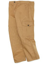 Cotton Double Cargo Wide Pants Beige - OGARP - BALAAN 4