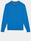 Crew Neck Merino Wool Sweater Blue - G/FORE - BALAAN 2