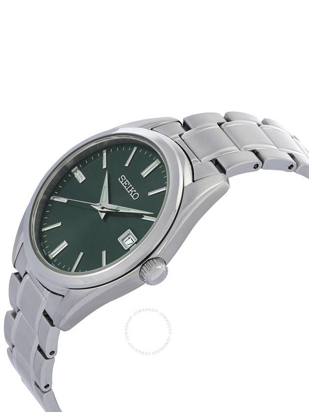 Seiko Quartz Green Dial Men's Watch SUR527P1 - SEIKO - BALAAN 2