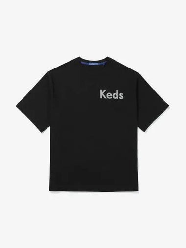 Applique logo short sleeve t shirt KD2RSE2113XBLK - KEDS - BALAAN 1