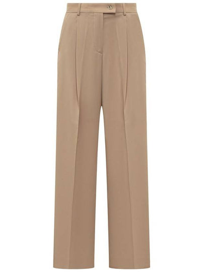 Bella oversized stretch wool wide pants beige - MAX MARA SPORTMAX - BALAAN 2