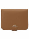 Josh Leather Coin Wallet Sand - A.P.C. - BALAAN 2