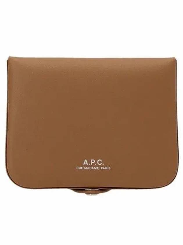 Josh Leather Coin Wallet Sand - A.P.C. - BALAAN 2