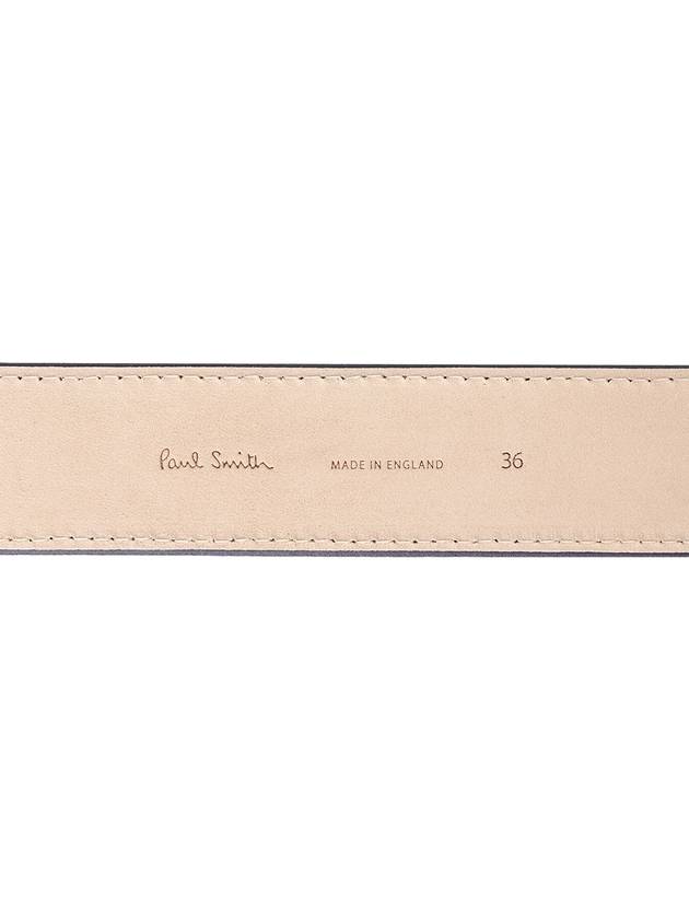 Embossed Signature Striped Belt - PAUL SMITH - BALAAN 7