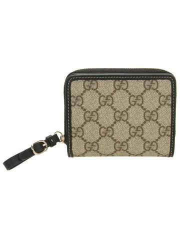 GG emblem zipper mini wallet 819131 FAD6L 9741 - GUCCI - BALAAN 1