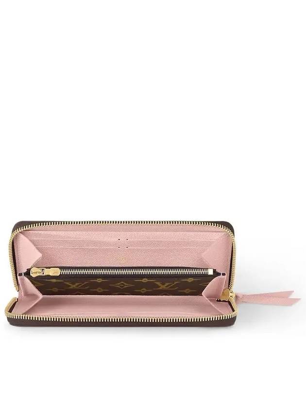 Clemence Long Wallet Rose Ballerine - LOUIS VUITTON - BALAAN 4