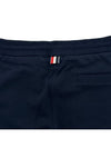 Cotton Loopback Knit Engineered 4-Bar Sweatshorts Navy - THOM BROWNE - BALAAN 5