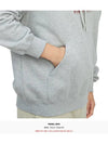 Double G Cotton Jersey Hood Gray - GUCCI - BALAAN 7