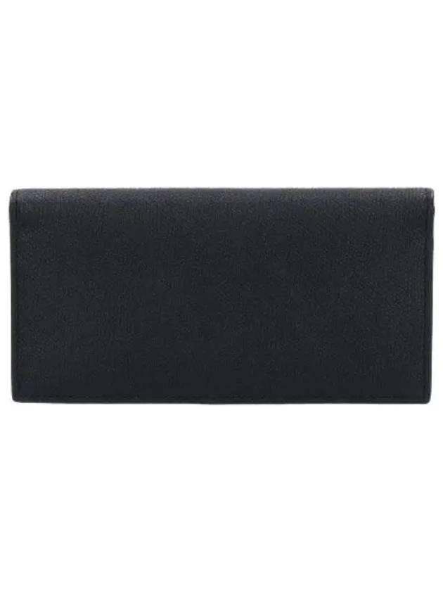 Vertical long wallet black - VALEXTRA - BALAAN 1