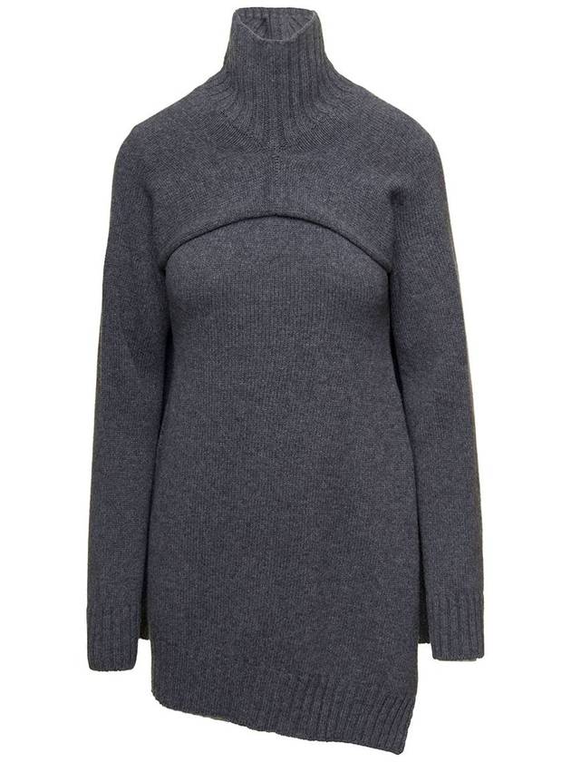 Sweater J02GP0141J14513035 Gray - JIL SANDER - BALAAN 2