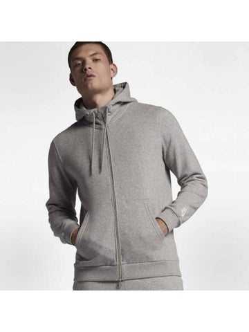 01914430063WrapMade in ItalyHooded Zip Up JacketGray - NIKE - BALAAN 1