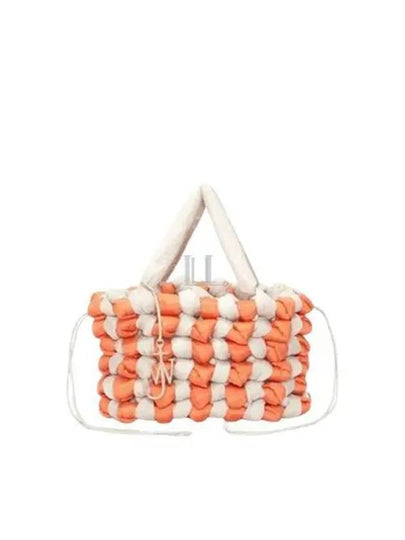 Knotted Large Tote Bag Orange - JW ANDERSON - BALAAN 2