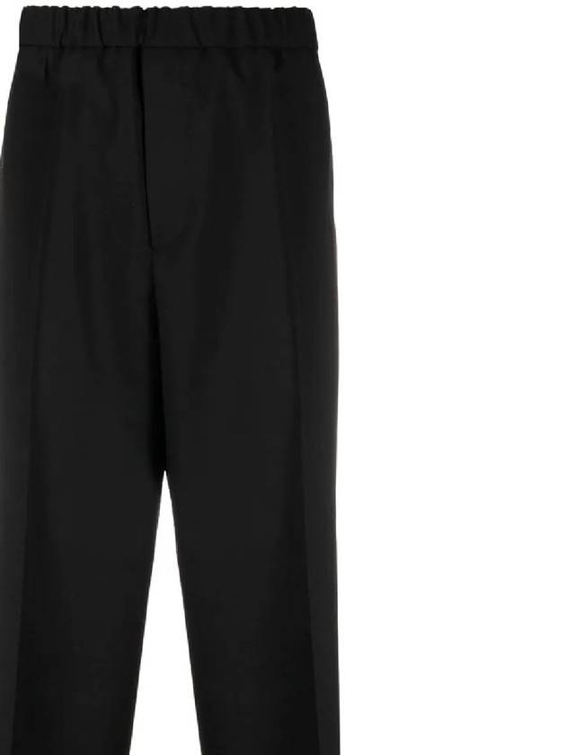 Straight Pants J21KA0012 J70001 001 BLACK - JIL SANDER - BALAAN 3