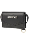 Le Porte Azur Envelope Pouch Bag Black - JACQUEMUS - BALAAN 3