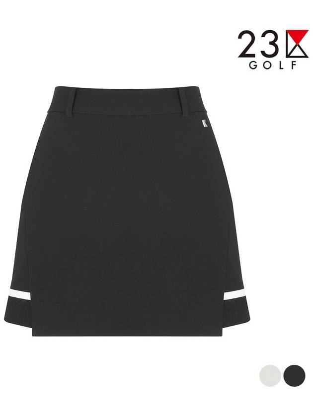 Golf hem color matching skirt pants EL3LPC010 - 23KU - BALAAN 2