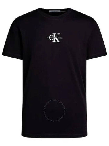 Calvin Klein Monogram Cotton T Shirt Size X Large - CALVIN KLEIN - BALAAN 1