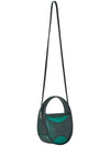 Egg Python Patterned Cross Bag Deep Green - COTESSI - BALAAN 3