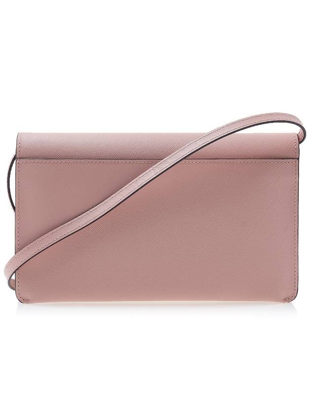 Color Block Saffiano Trunk Cross Bag Pink - MARNI - BALAAN 4