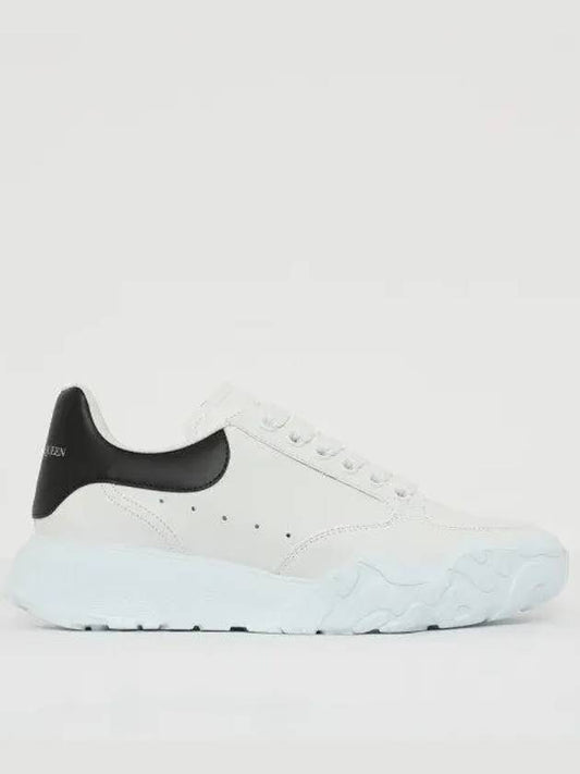 Court Trainer Low Sneakers White Black - ALEXANDER MCQUEEN - BALAAN 2