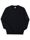 Light Fleece Sweatshirt Black - CP COMPANY - BALAAN 5