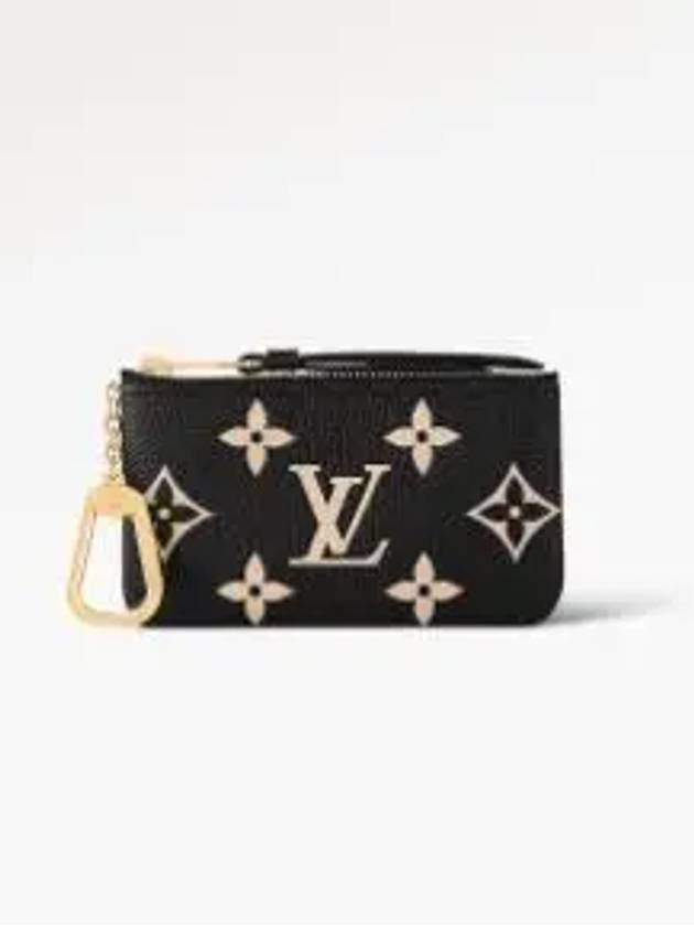 Monogram Empreinte Key Pouch Bag Black - LOUIS VUITTON - BALAAN 2