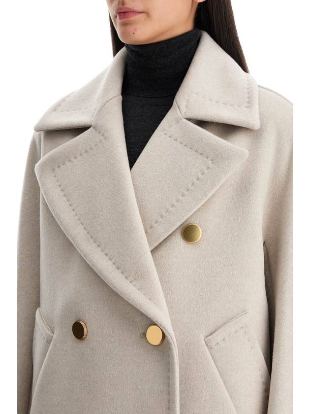 Bertha cashmere double coat beige - MAX MARA - BALAAN 5