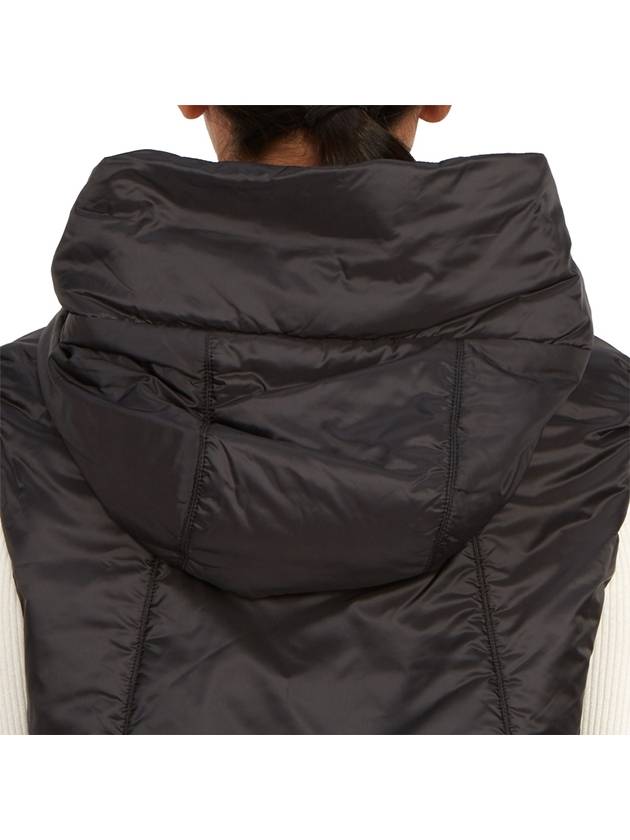 Greengo Zipper Padded Vest Black - MAX MARA - BALAAN 10