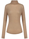 Natural Fiber Wool Tencel Turtleneck - RS9SEOUL - BALAAN 4