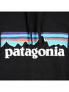 P 6 Logo Uprisal Hoodie Black - PATAGONIA - BALAAN 7