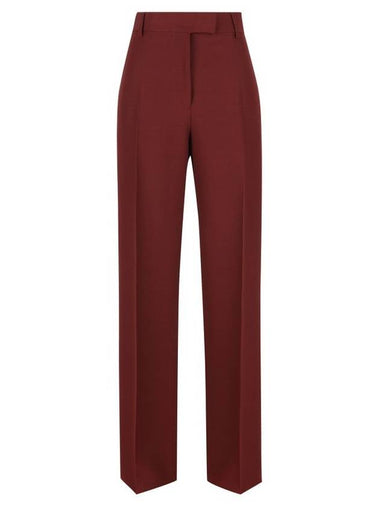 Salvatore Ferragamo Trousers Red - SALVATORE FERRAGAMO - BALAAN 1