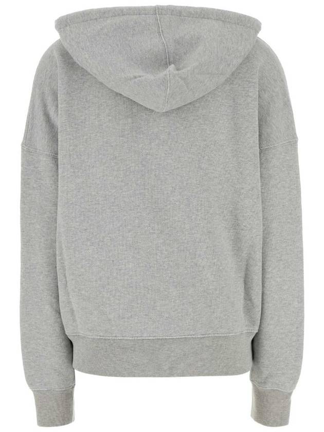 Star Logo Zip-Up Hoodie Melange Grey - GOLDEN GOOSE - BALAAN 3