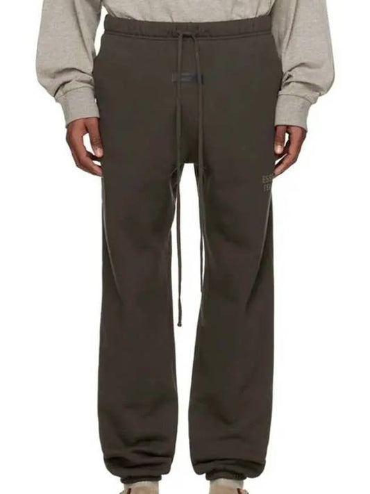 Essentials Logo Patch Drawstring Cotton Blend Fleece Sweatpants - FEAR OF GOD ESSENTIALS - BALAAN 1