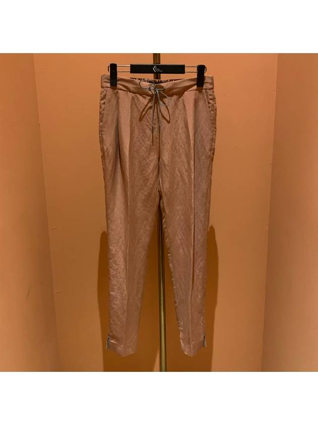 Training Jogger Pants PAD273B681D530 2177 LIGHT PASTEL BROWN - FABIANA FILIPPI - BALAAN 2