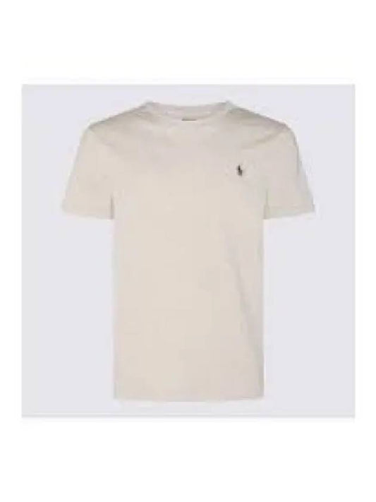 Savings Custom Slim Fit Cotton T Shirt Gray - POLO RALPH LAUREN - BALAAN 1