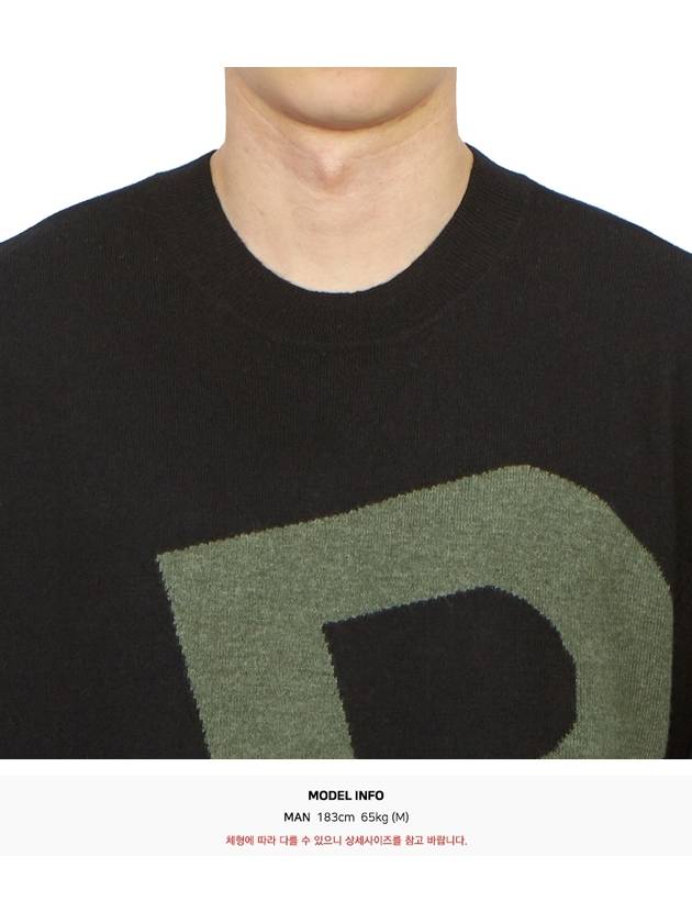 Pull Logo All Over Knit Top Black - A.P.C. - BALAAN 6