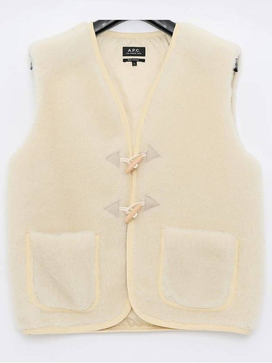 Jules Jacket Vest Ecru - A.P.C. - BALAAN 2