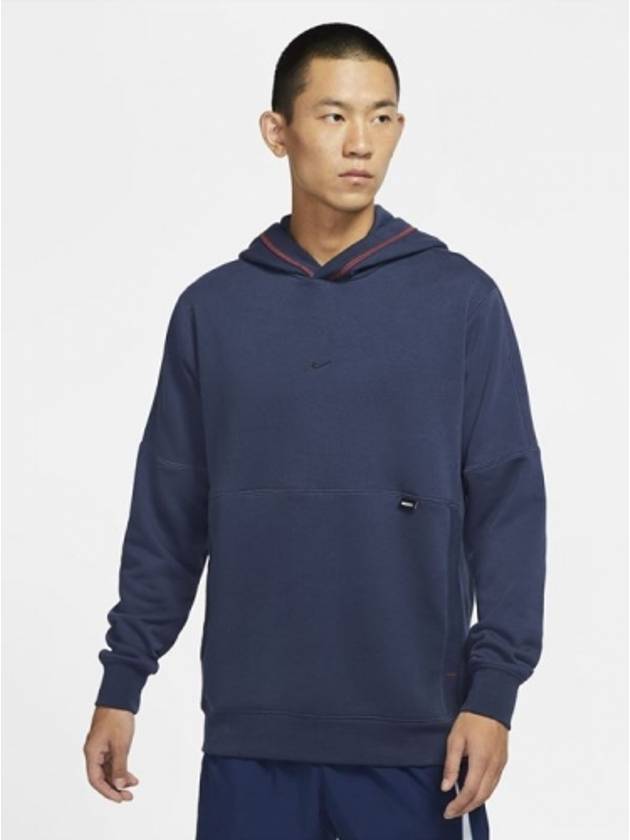 Loose Casual Hoodie Navy - NIKE - BALAAN 2