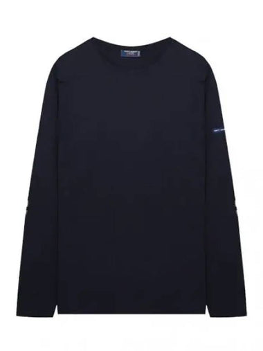 Meridien Modern Elbow Patch Long Sleeve T Shirt - SAINT JAMES - BALAAN 1