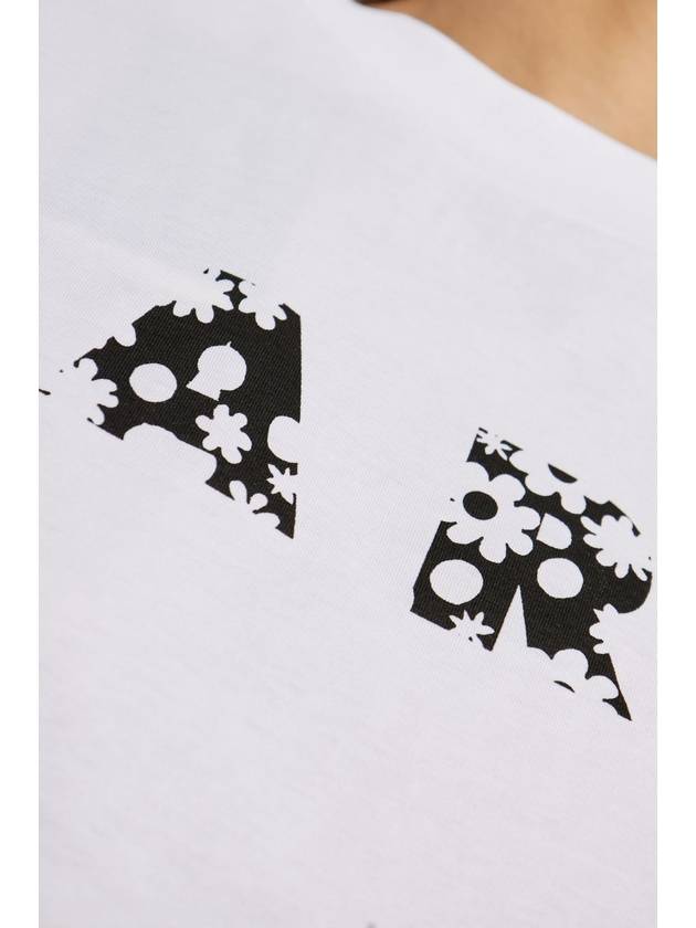 Marni T-shirt With Printed Logo, Women's, White - MARNI - BALAAN 5