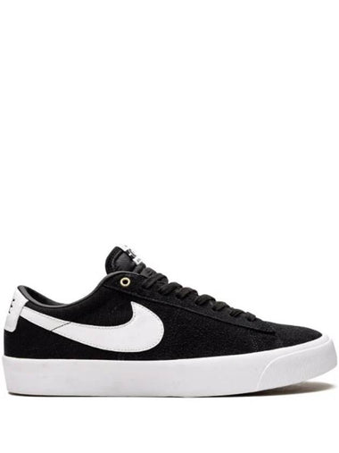 Zoom Blazer Low Top Sneakers Black - NIKE - BALAAN 1