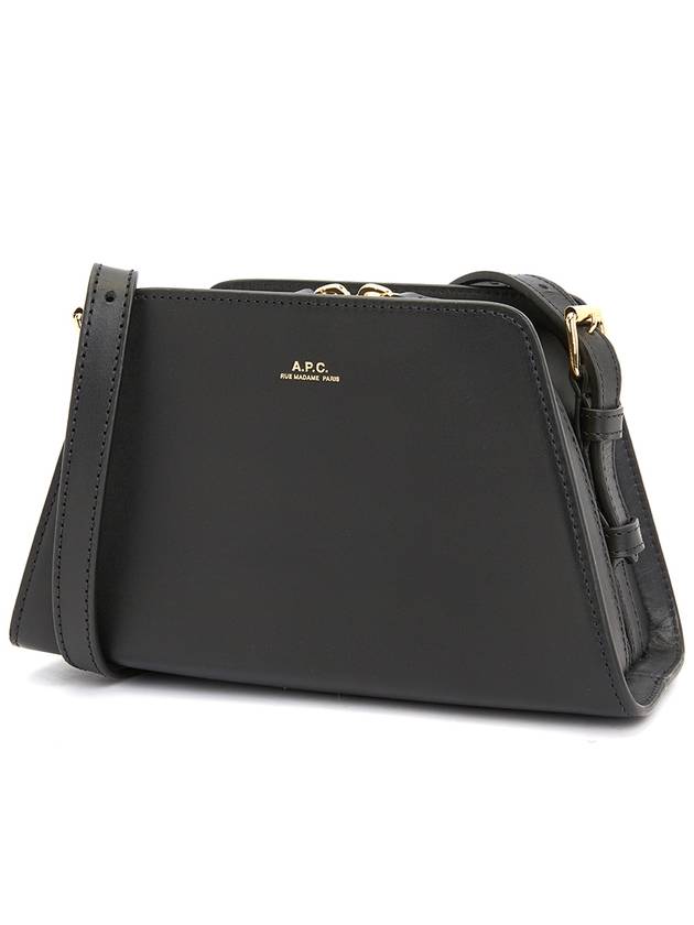 Tetra Small Shoulder Bag Black - A.P.C. - BALAAN 3