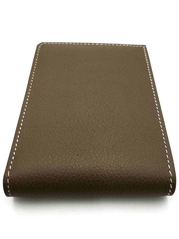 H Sellier Card Wallet Brown - HERMES - BALAAN 7