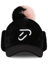 fur wire winter hat IPL3WCP553 BK - IJP DESIGN - BALAAN 3